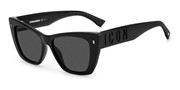 Zakup, lub powiększenie tej fotografii, DSquared2 Eyewear ICON0006S-807IR.